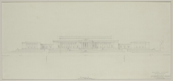 Early Elevation Study: Three Unit Building, 3rd and 7th Street
