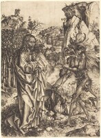The Temptation of Christ, Master LCz, c. 1500/1505