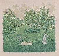 The Orchard (Le verger), Pierre Bonnard, 1899