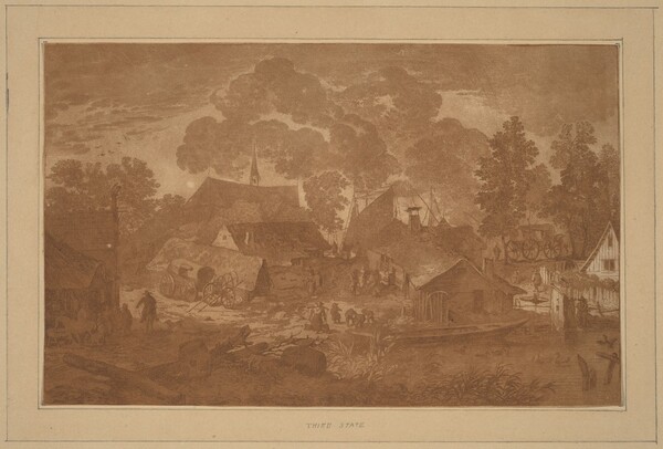 Village with Pond