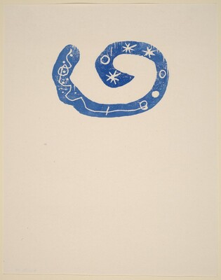 Untitled [plate LXII], Joan Miró, 1958