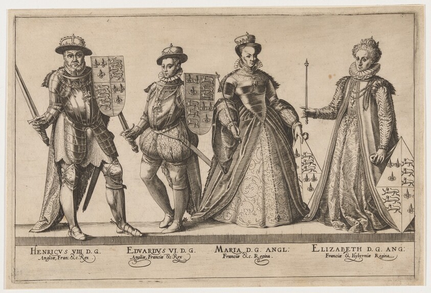 Henry VIII, Edward VI, Mary I and Elizabeth