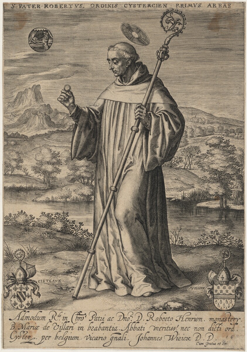 Saint Robert, Founder and First Abbot of the Cistercian Monks