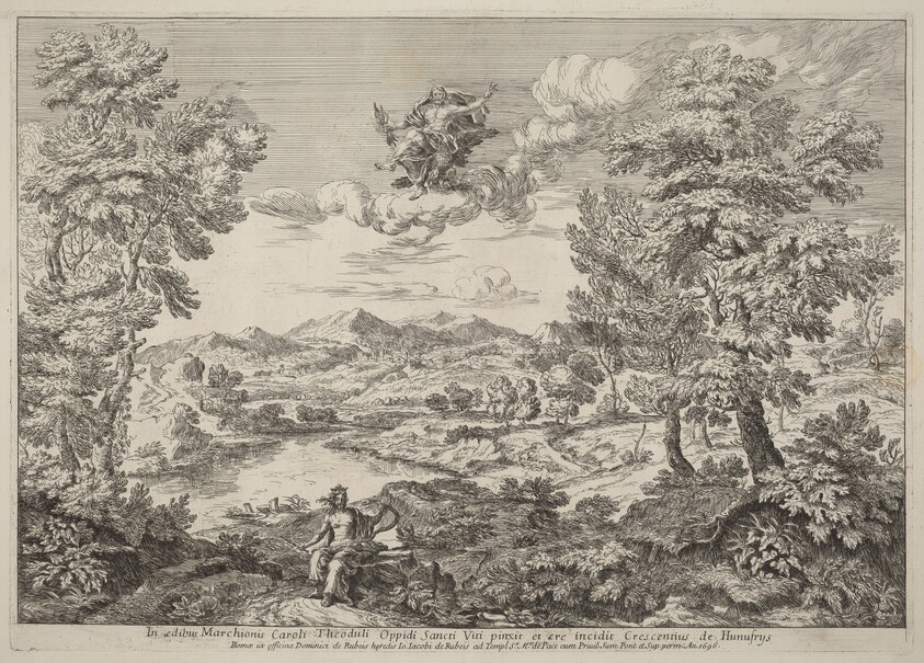 Jupiter in a Landscape