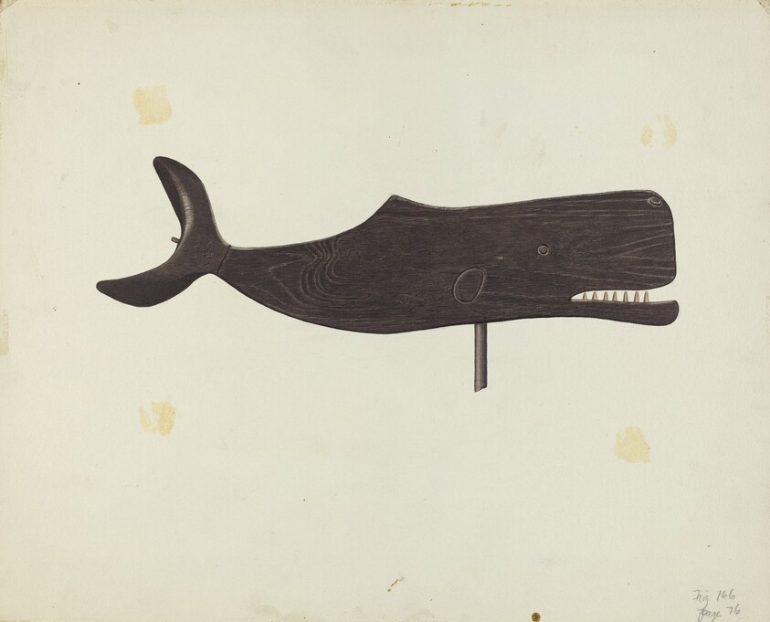 Whale Weather Vane