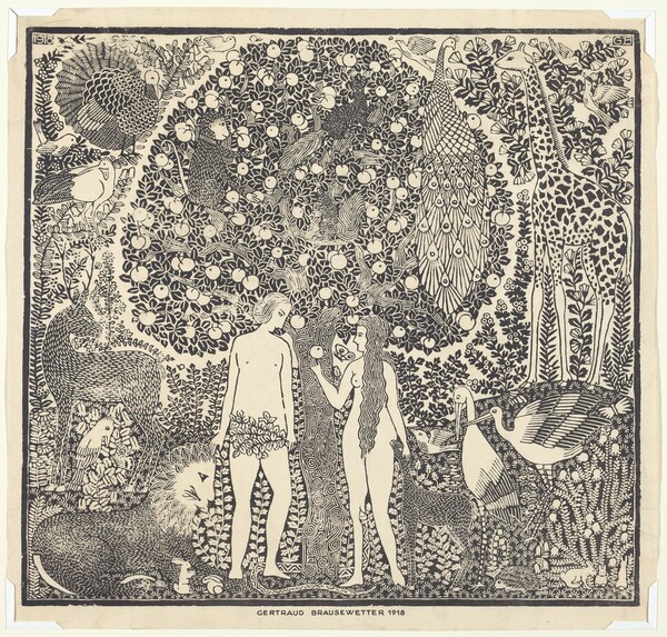 Adam and Eve in the Garden of Eden