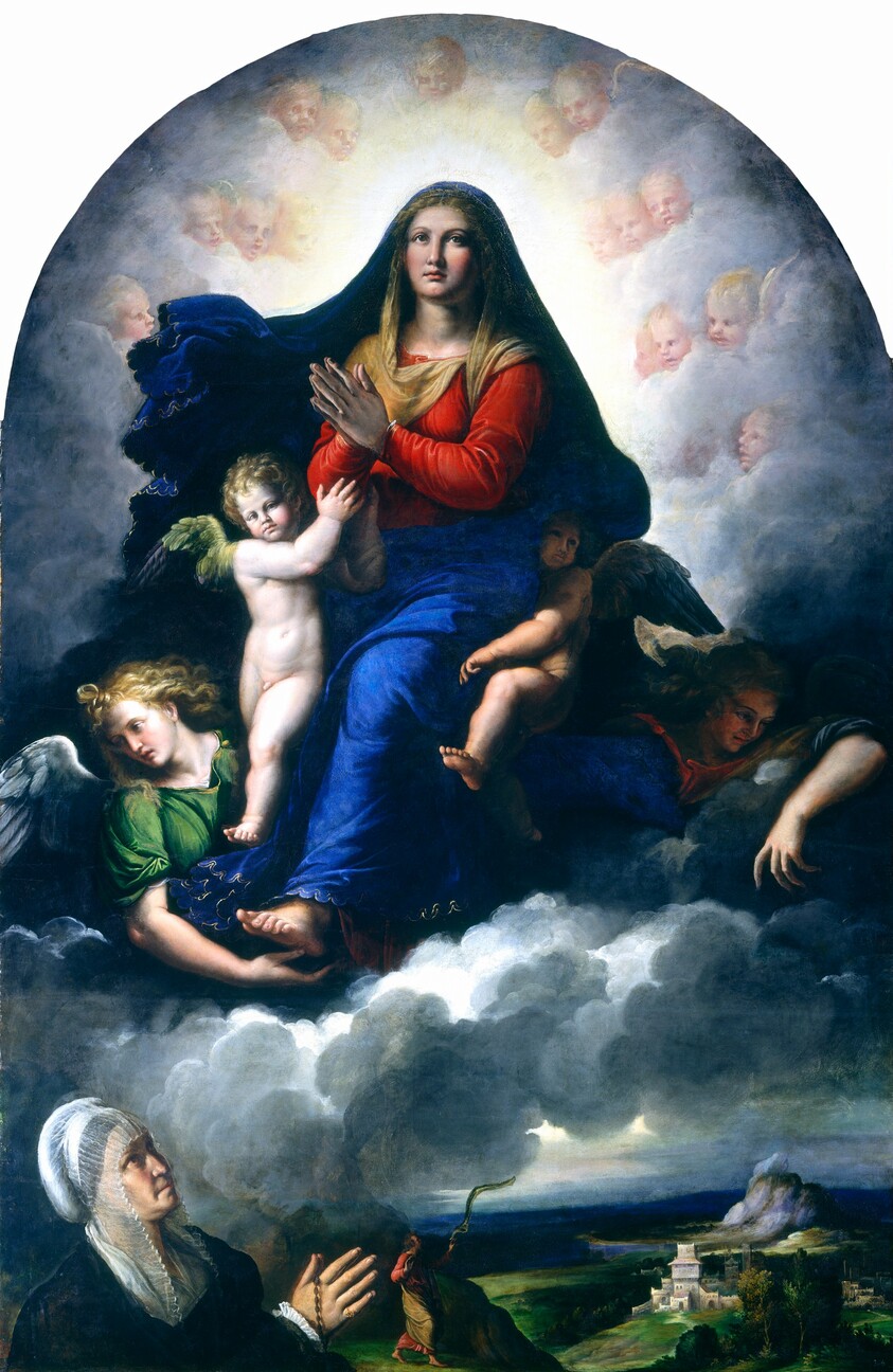 The Apparition of the Virgin