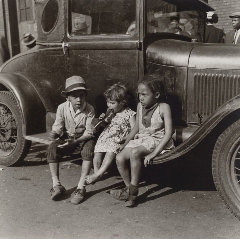 Children on Ford