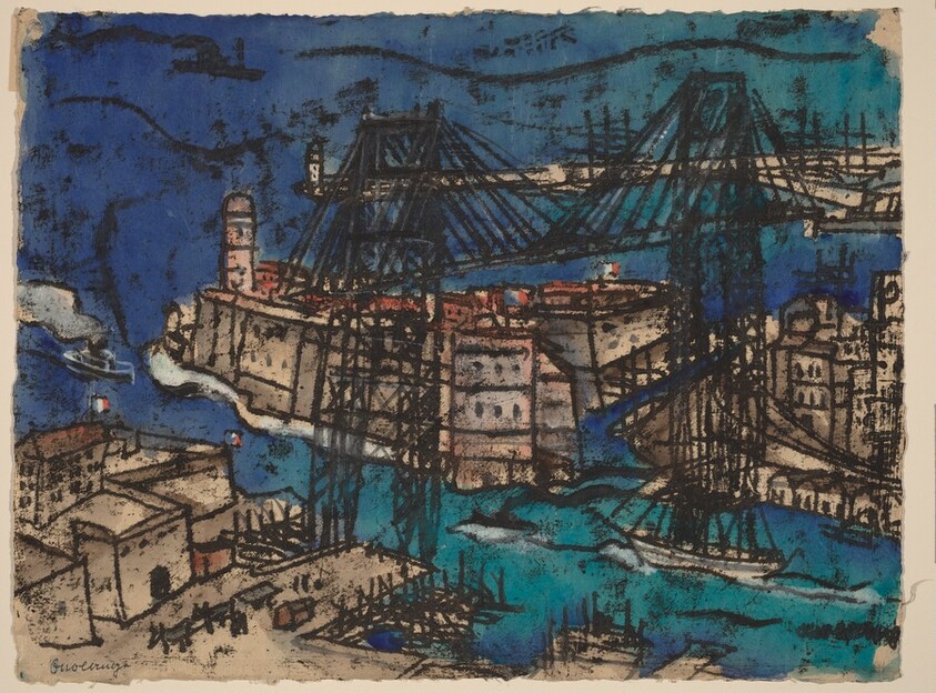 Harbor Entrance at Marseille