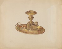 Candlestick, Dorothy Posten, c. 1936