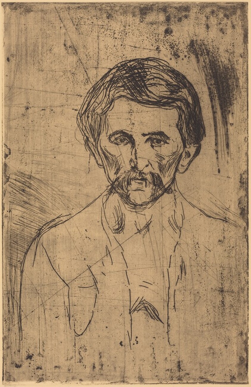 Worker with Moustache