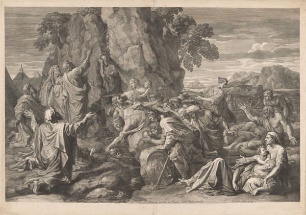 Moses Striking the Rock