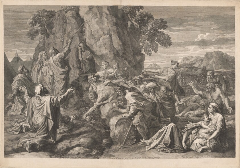 Moses Striking the Rock