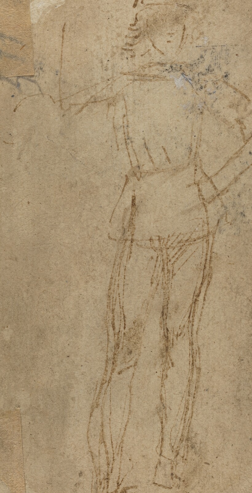 Standing Young Man [verso], Attributed to Sperandio