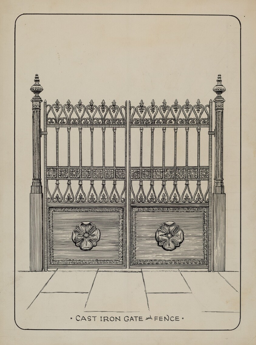 Cast Iron Gate