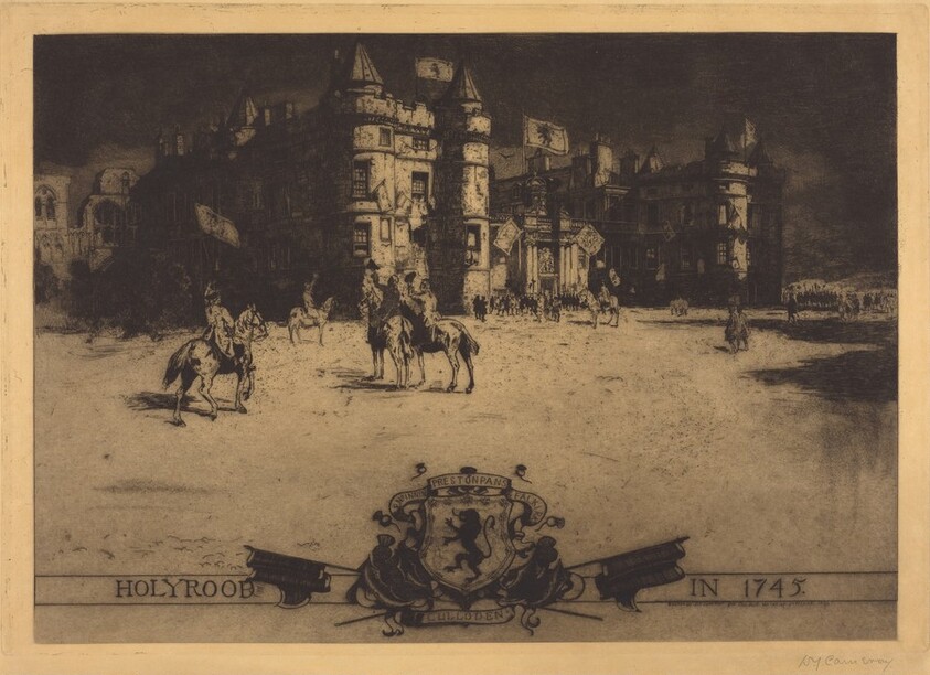 Holyrood in 1745