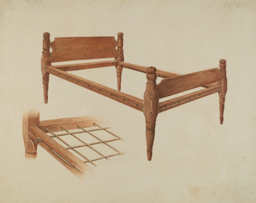 Wooden Bed