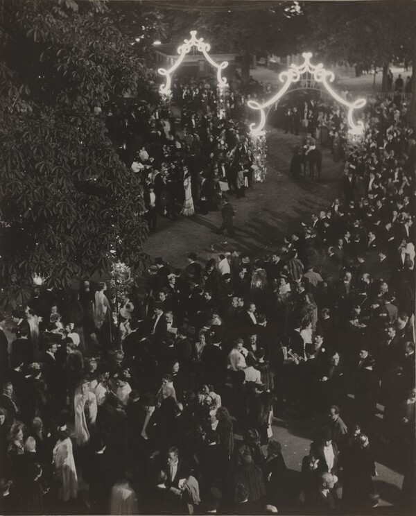 Evening at Longchamps Racetrack