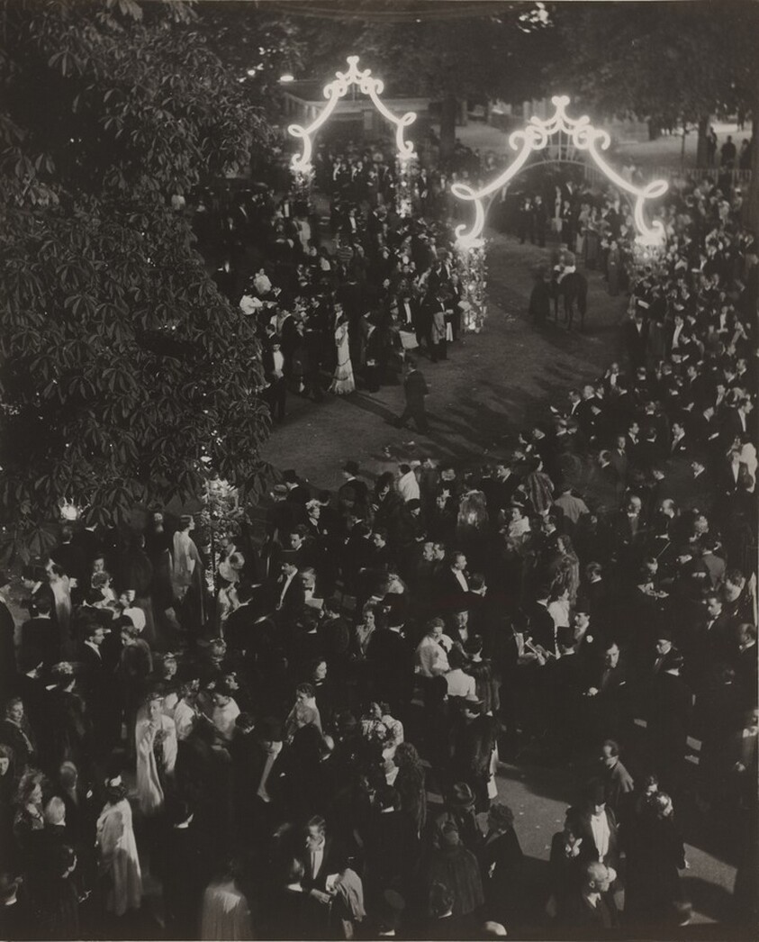 Evening at Longchamps Racetrack