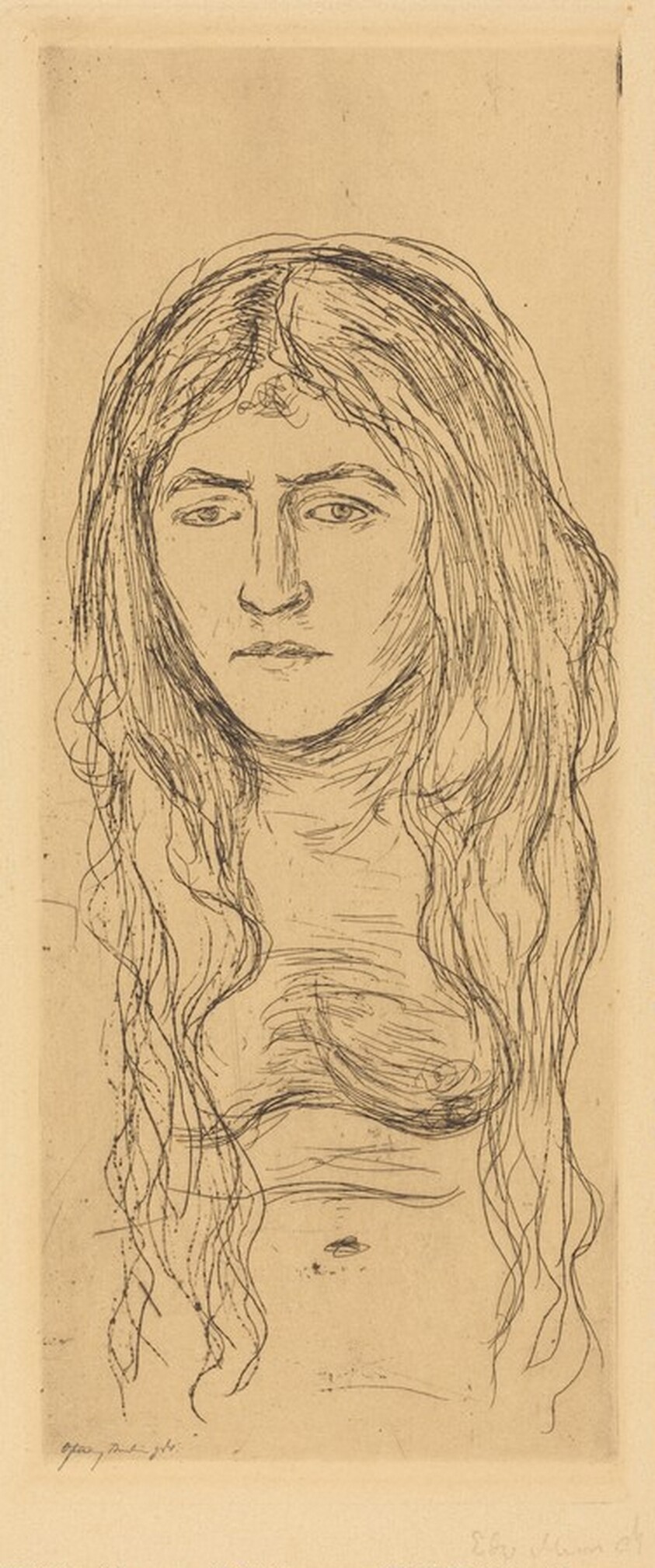 Woman with Long Hair