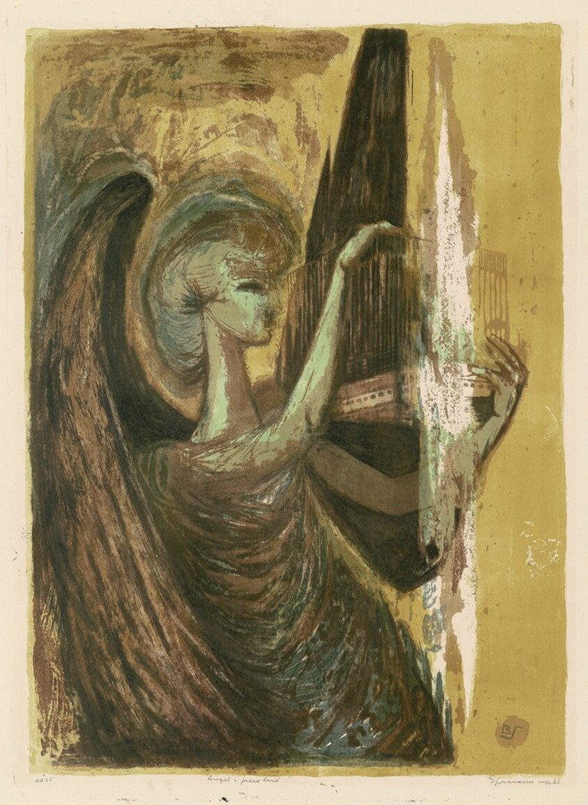 Angel with Freed Bird