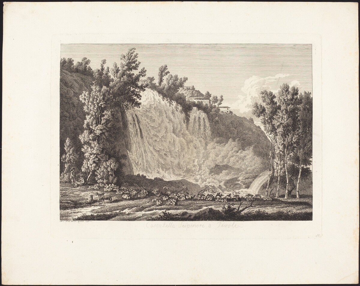 Cascatella Superiore a Tivoli