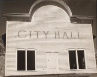 City Hall, Colorado [recto], Paul Strand, 1931