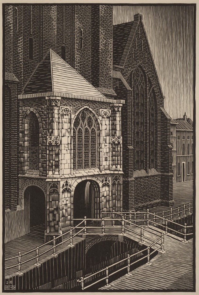 Entrance to the Oude Kerk
