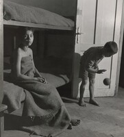 The children's detention room of the policewoman's headquarters in Budapest, David Seymour, 1948