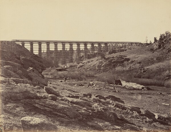 Plate 7. Dale Creek Bridge, General View