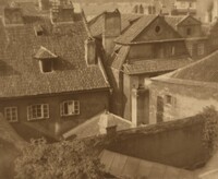 Roofs in Mala Strana, Jan Lauschmann, 1924