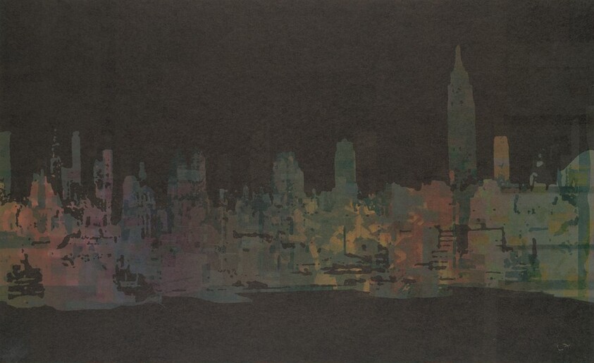 New York, West Side Skyline