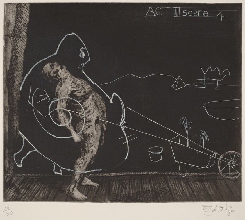 Act III, Scene 4, from Ubu Tells the Truth