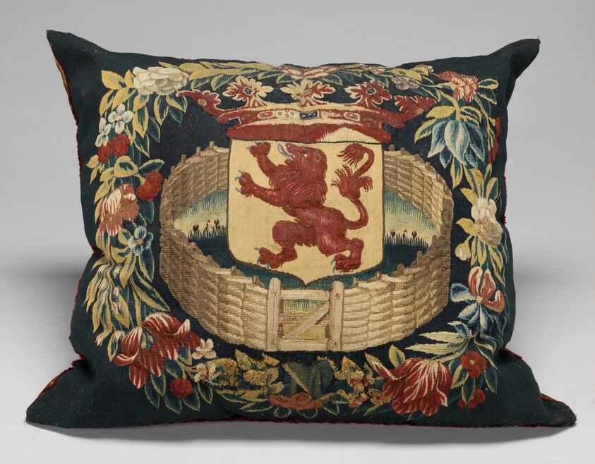 Tapestry-covered Cushion