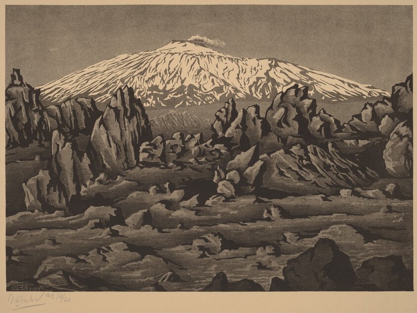 Mount Etna near Bronte, Sicily