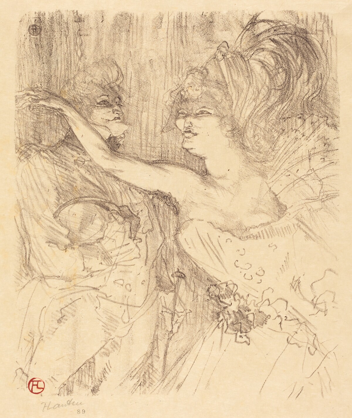 Guy and Mealy in "Paris qui marche" (Guy et Mealy dans "Paris qui marche")