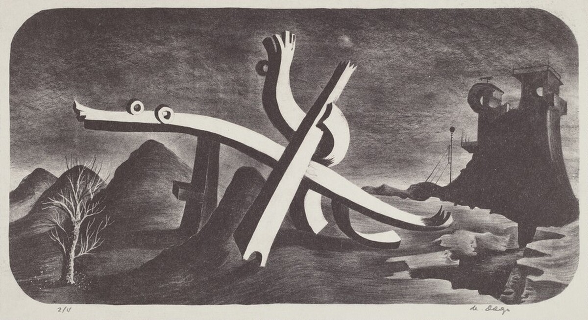 Untitled (Surrealist Landscape)