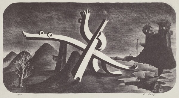 Untitled (Surrealist Landscape)