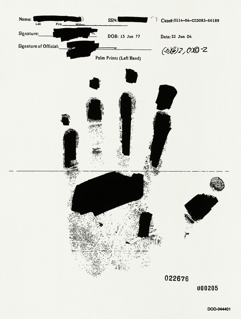 Left Hand DOD-044401