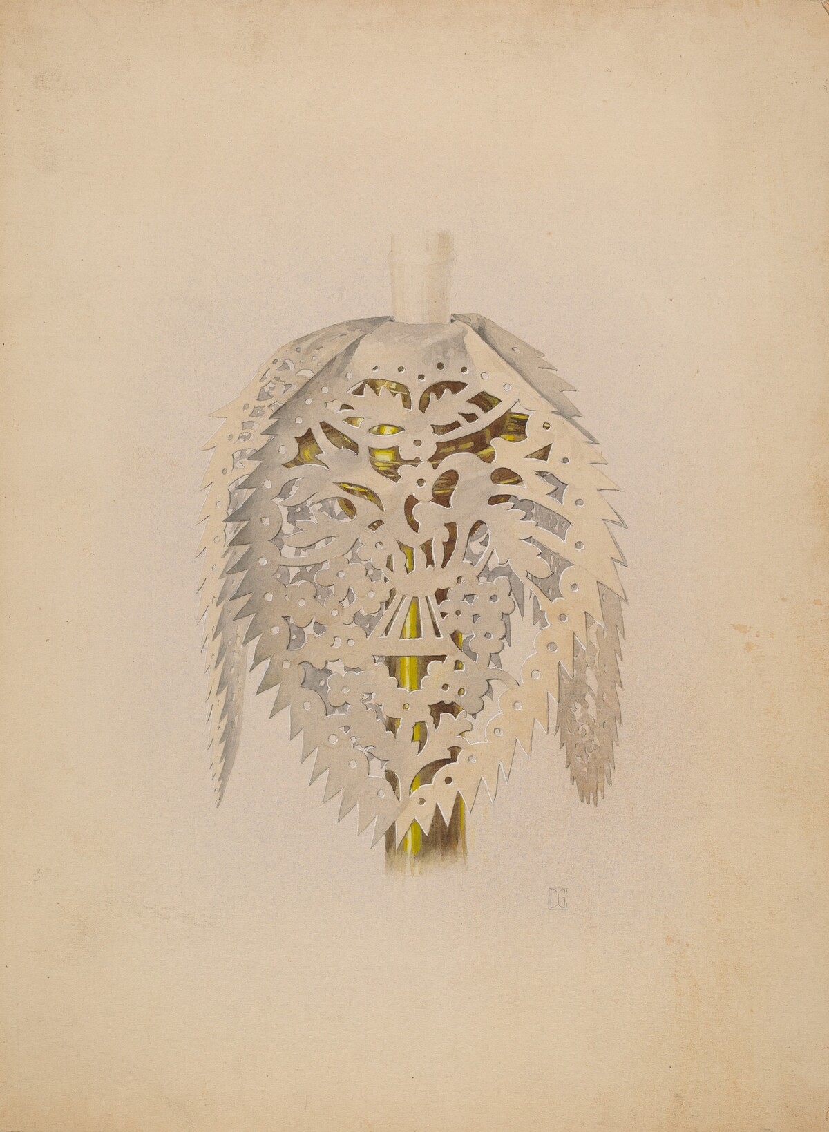 Drapery for Candlestick