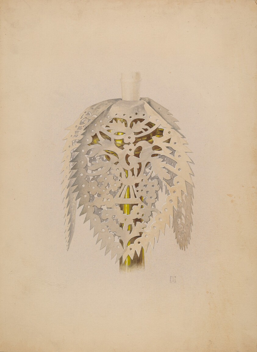 Drapery for Candlestick