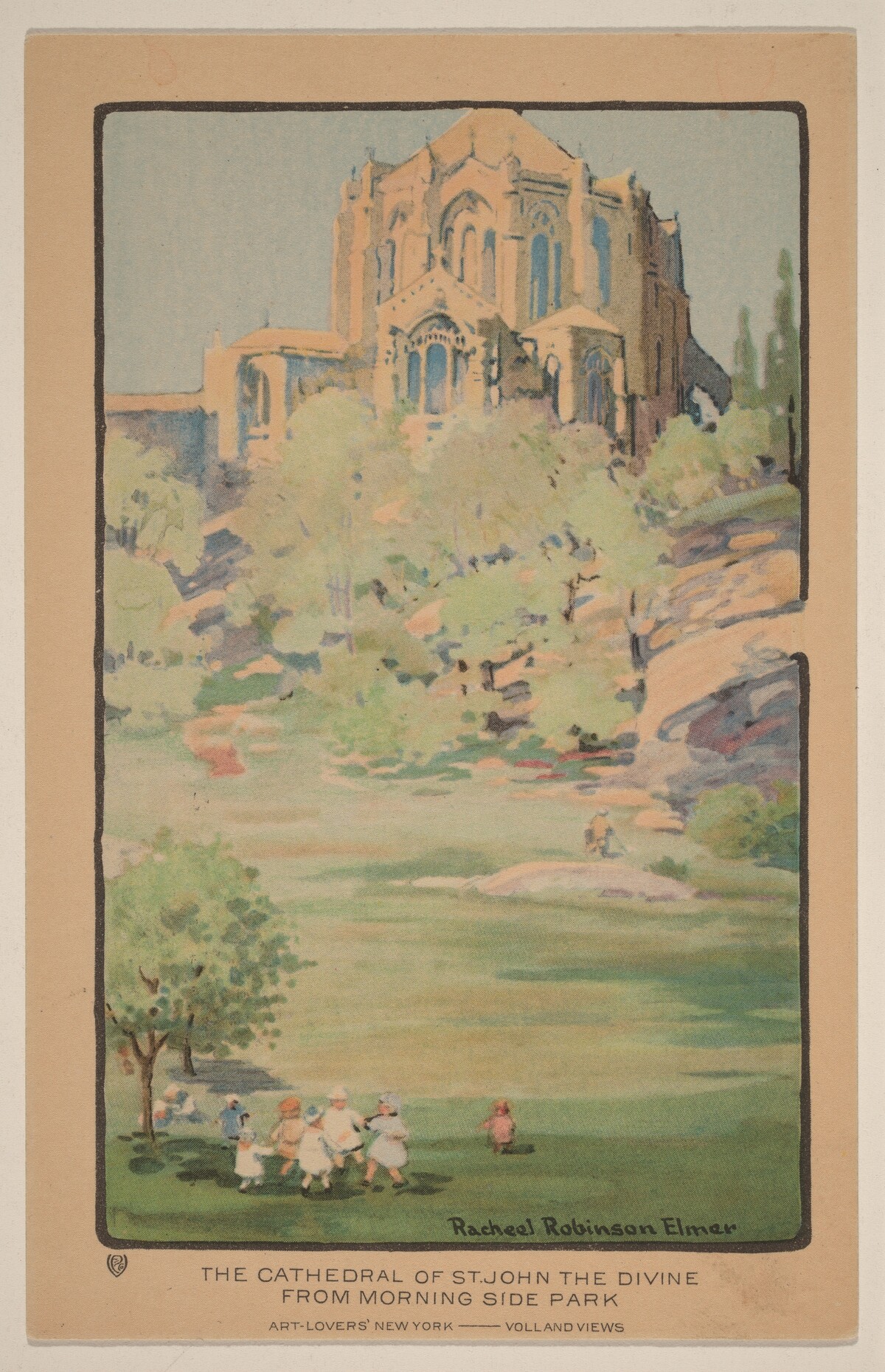 The Cathedral of St. John the Divine from Morningside Park