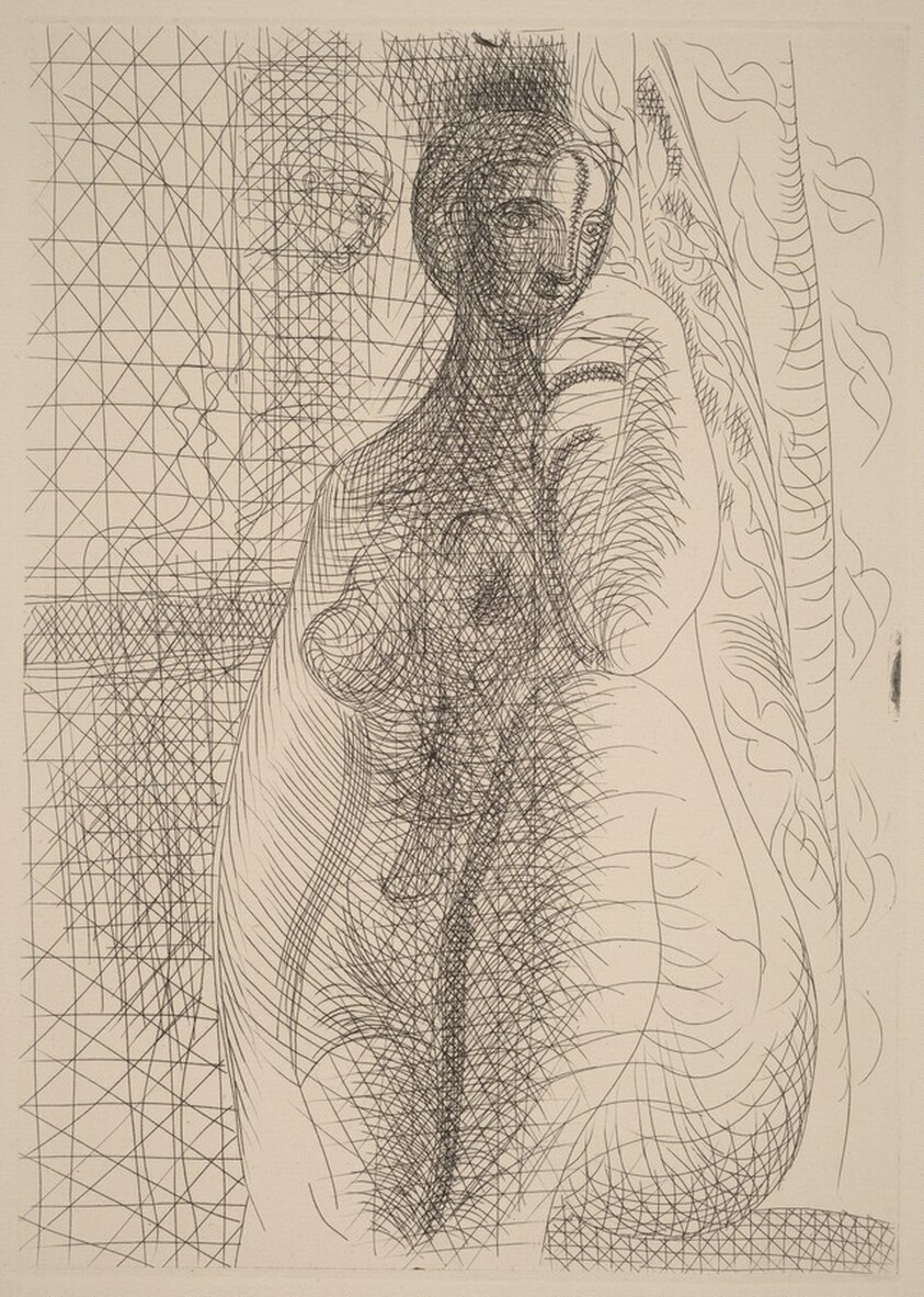 Nude with Her Knee Raised (Femme nue à la jambe pliée)