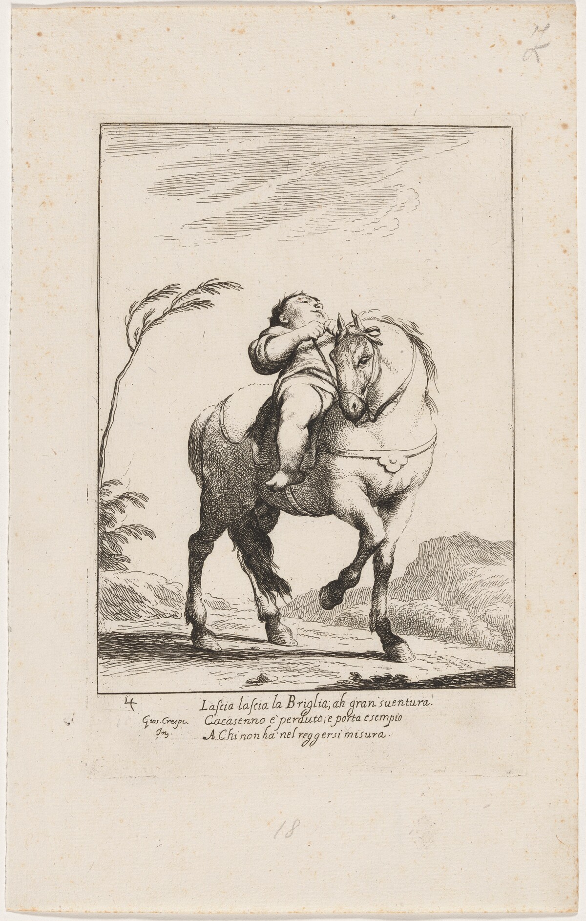 Cacasenno on Horseback