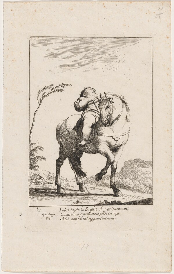 Cacasenno on Horseback
