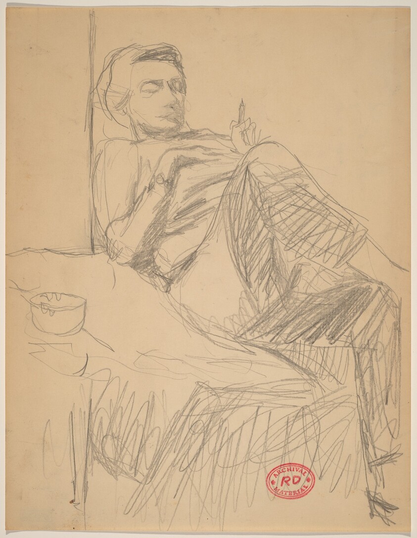 Untitled [seated figure]