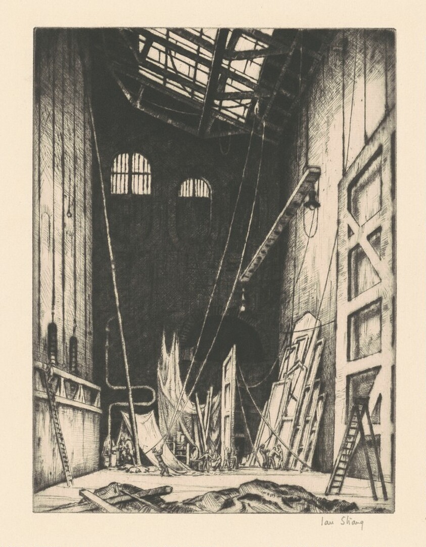 The Paint Room, Covent Garden Theatre, London