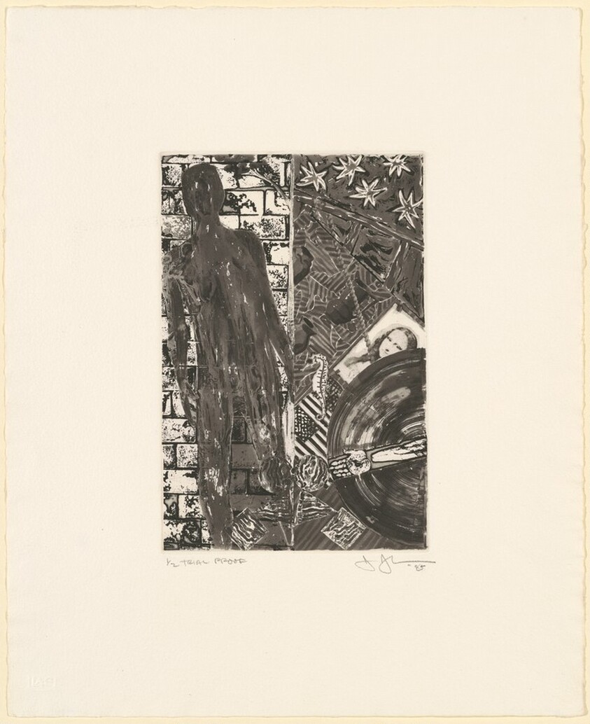 Summer (frontispiece for "Poems" by Wallace Stevens) [trial proof]