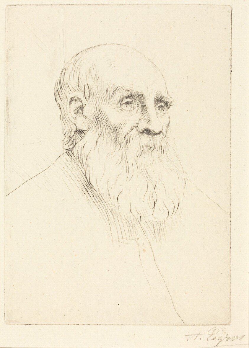 Head of an Old Man (Etude de tete)