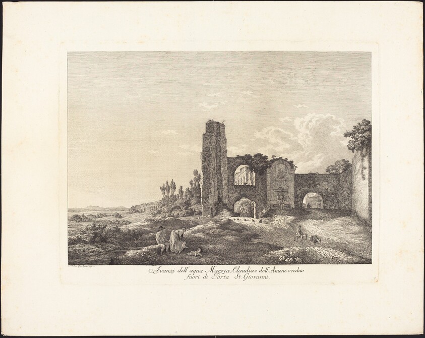 Avanzi dell'acqua Marzia, Claudia e dell'Aniene vecchio